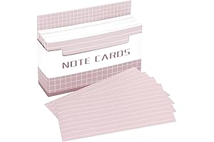 Rule 3x5 Index Cards - The Perfect Study Buddies
