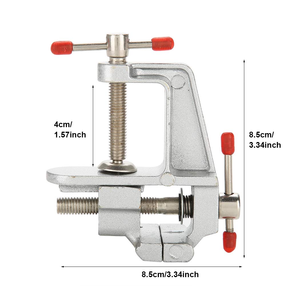 Aluminum Alloy Mini Vise Craft Bench Clamp Vice for Jewelry Making Workshop