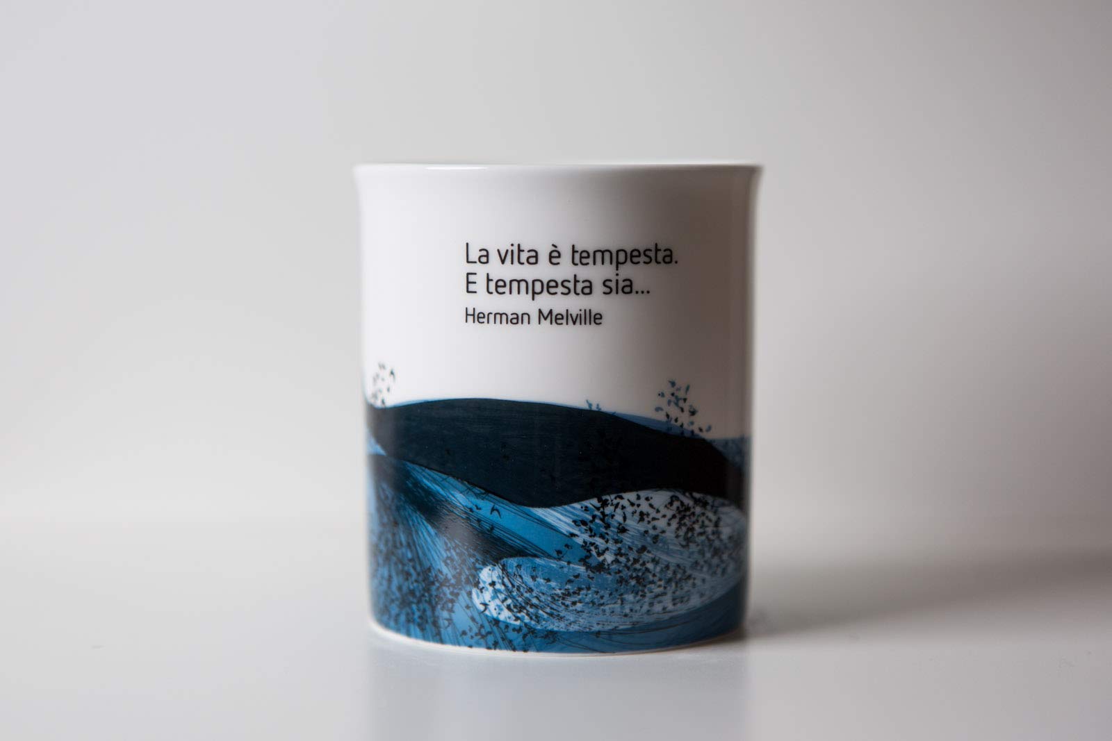 Herman Melville Meditathe with South Pole 350 Cup Literary