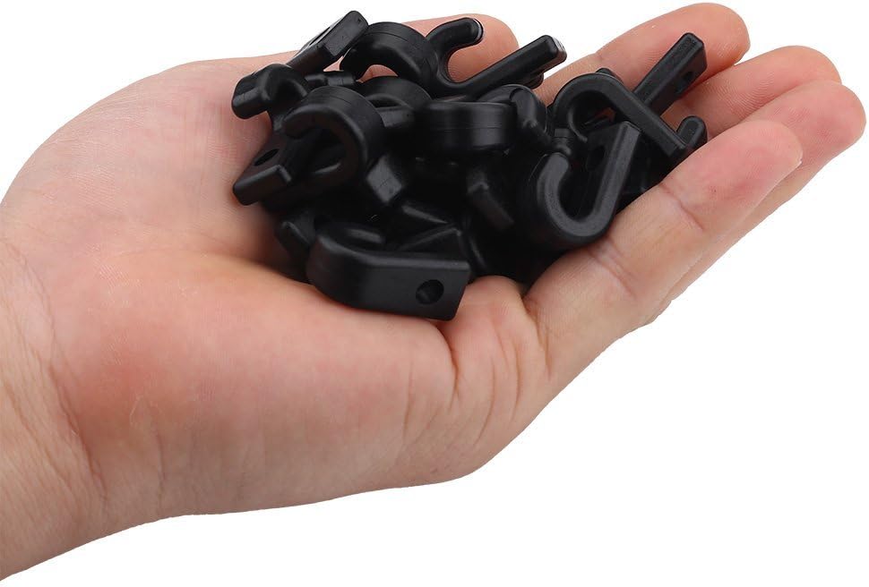 Yosoo Health Gear Kayak J Hooks, 25pcs Kayak Attachments J