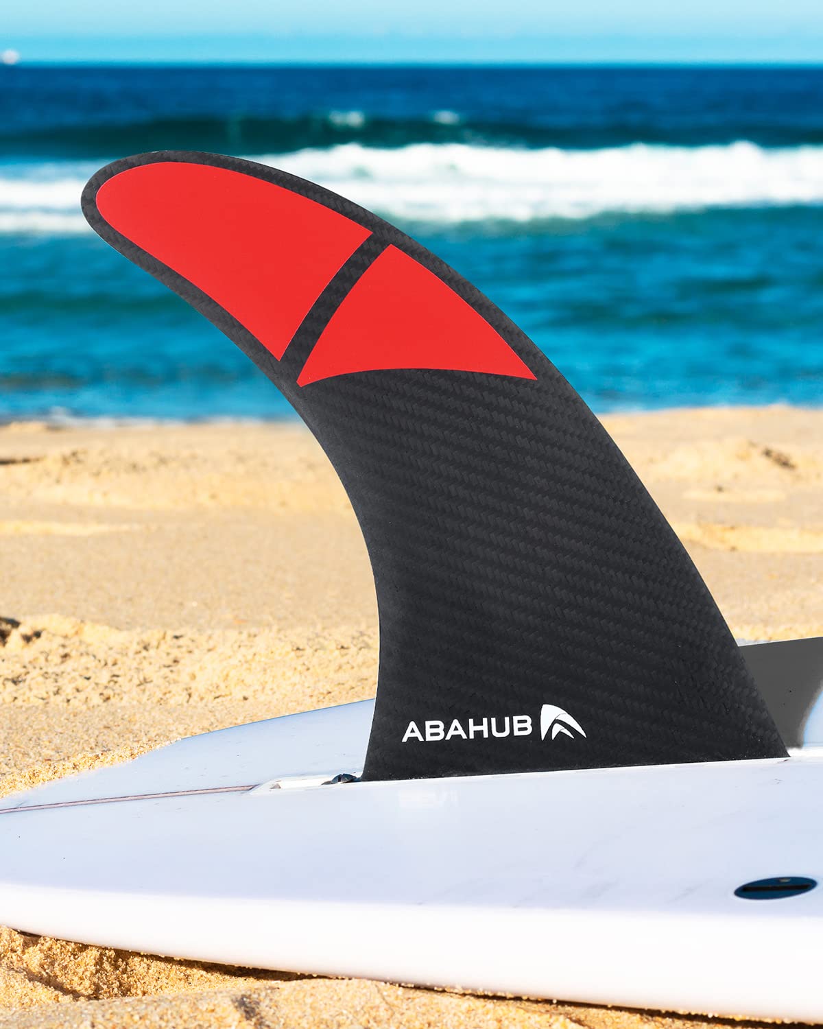 Amazon.com : Abahub 9'' SUP Single Center Fin with 1 Cross Screw