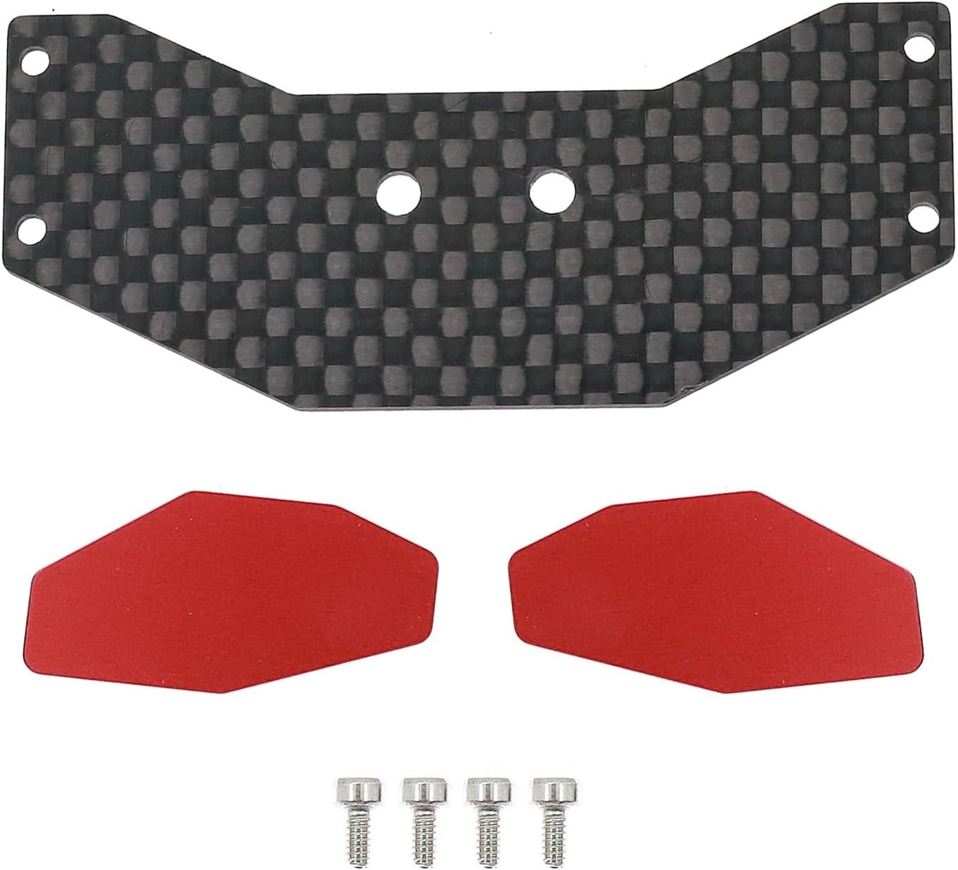 RCフレームプレート For LOSI Micro-B 1/24 CNCアルミ製リアウィング