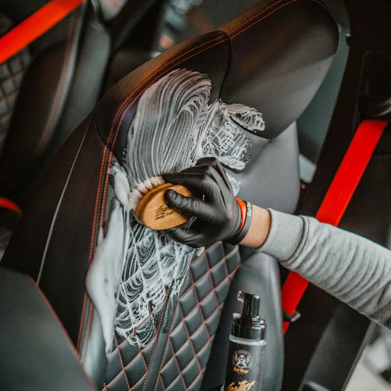RR Customs Bad Boys Leather Care Set PREMIUN STRONG | Autopflege LEDER STARTERSET | Geschenkidee Lederpflege Lederreiniger Set 150ml