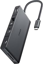 Anker USB C Hub, PowerExpand+ 9 in 1 PD Hub, 1 x 4K HDMI, 1 X Ethernet Port, 1 X Micro SD Slot, 1 X SD Card Slot, 2 x Type...