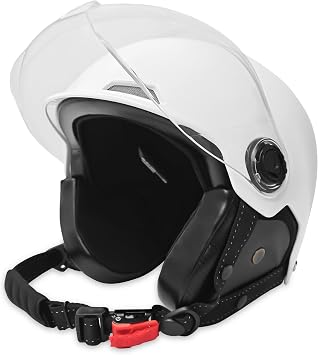 Motorcycle Helmet for Adults Half Helmet with Windproof Mask | for Cruiser , Road Bikes, Electric Bikes, Scooter Cool Helmet for Men and Women,DOT Approved