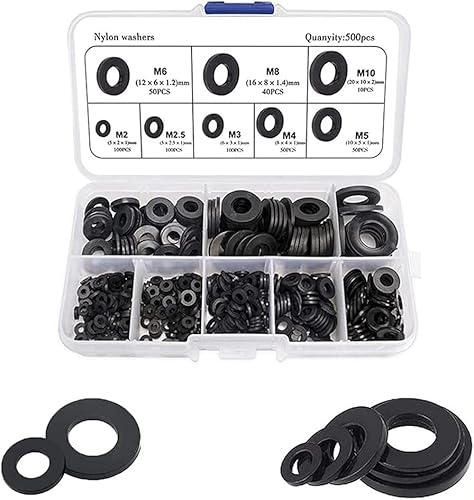 tbgbV[  bV Xy[T[ hUSbV[ tbgfMbV 500pcs iC M2/M2.5/M3/M4/M5/M6/M8/M10 ֗ KXPbgXy[T[ c[ [P[Xt C