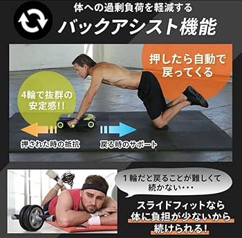 Amazon.co.jp: ワンダーコア スライドフィット 専用アプリ 全身