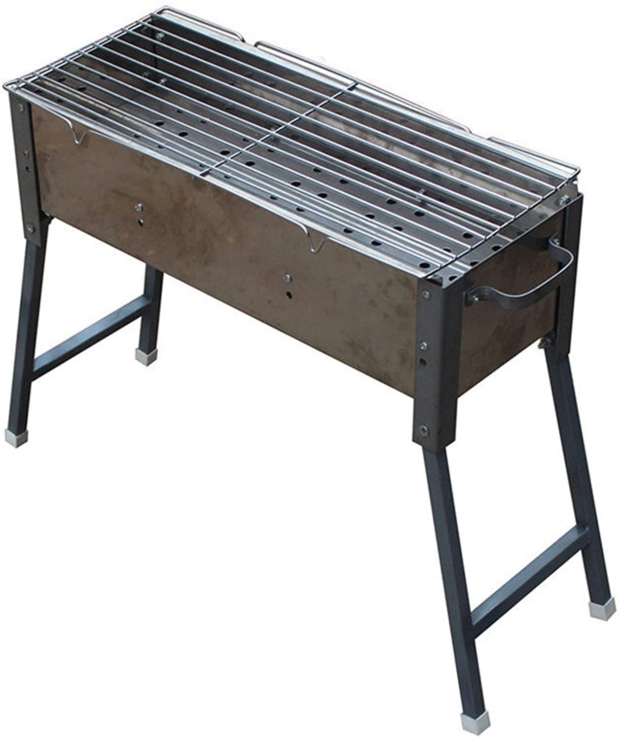 Grill grill grill na zewnątrz wewnątrz grill na węgiel drzewny narzędzia do grillowania grill rodzina pary grill kuchenka domowa grubszy zewnętrzny węgiel przenośny grill