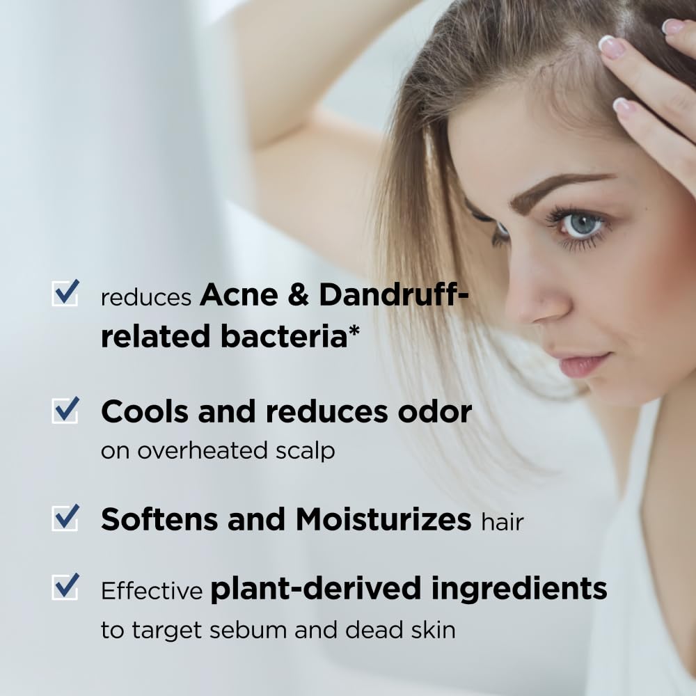 ISOI ACNI Dr. 1st Solution Shampoo Bar, Deep Cleansing for Hair Loss & Soothing for Oily and Acne-Prone Scalp, Solid Shampoo Soap Bar, Plastic-Free without Chemicals, Korean Hair Care (4.23 oz, 120g) - Image 4