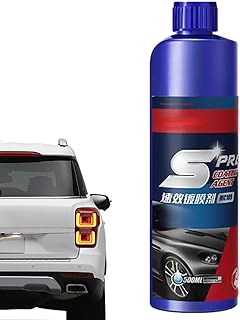 Spray de revestimento cerâmico para automóveis 3 em 1 | 500ml 3 em 1 revestimento em spray cerâmico à prova d'água para carros resiste à sujeira da água - Restaurador sem água da guarnição do Thaely