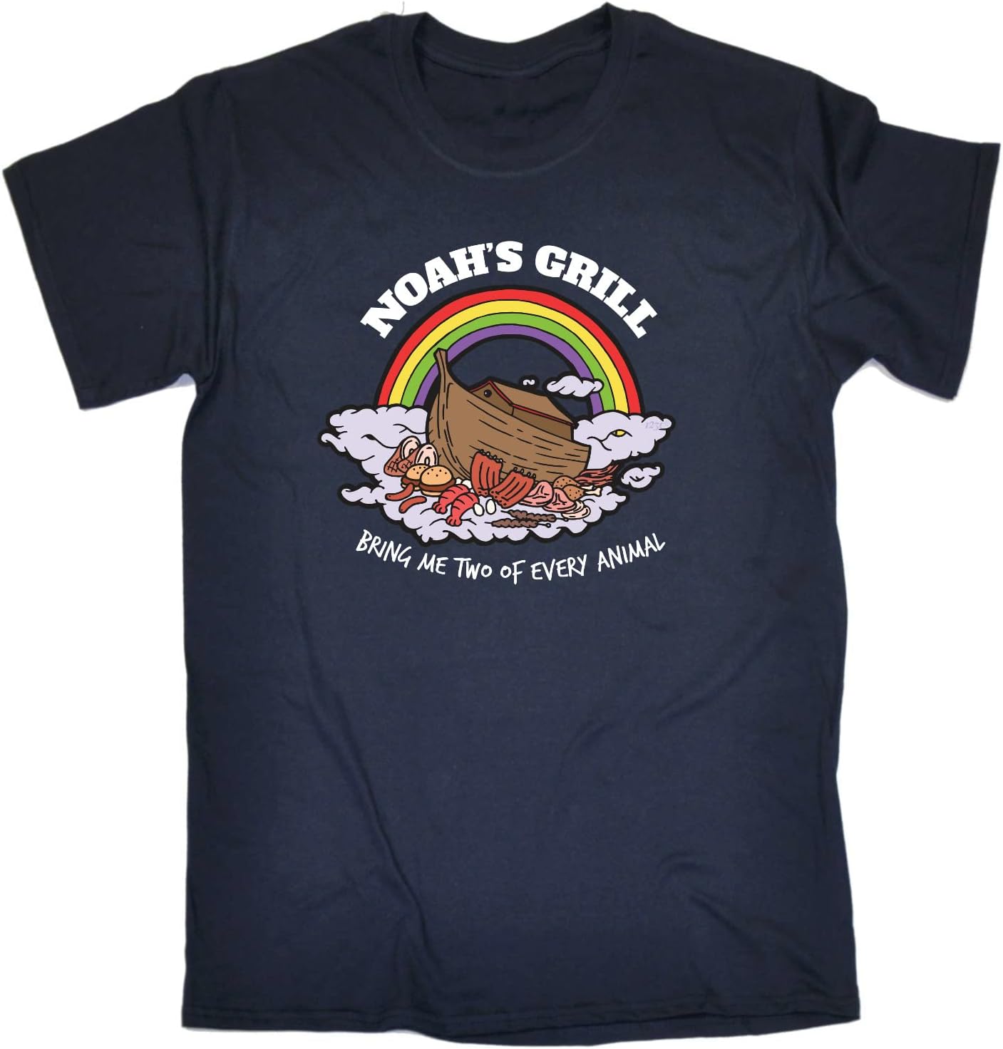 123tNoahs Grill - Mens Funny Novelty T-Shirt Tshirts T Shirt