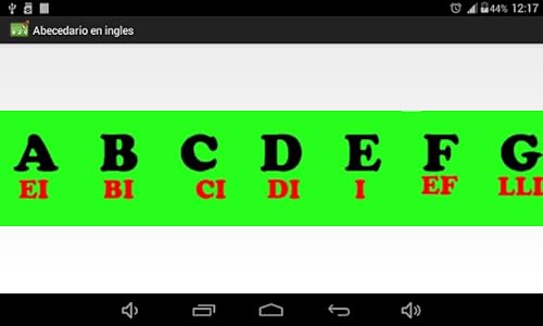 Abecedario en ingles