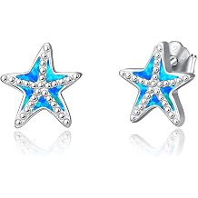 Dreamboat Hypoallergenic Animal Stud Earrings for Women 925 Sterling Silver Cute Animal Jewelry Gifts for Sensitive Ear