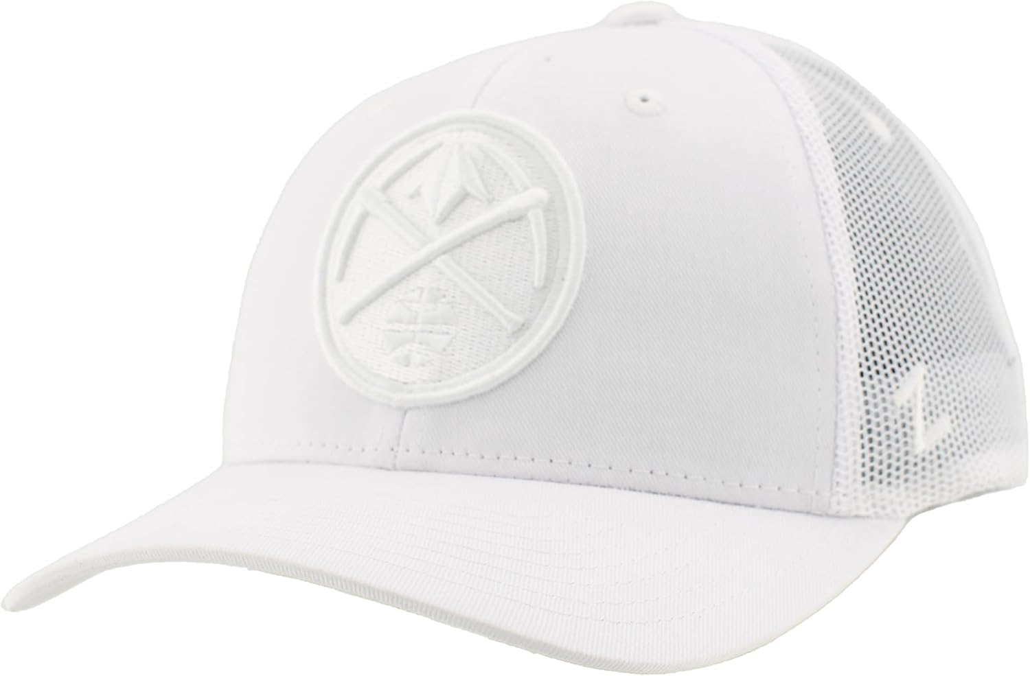 ZHATS NBA Unisex-Adult NBA Officially Licensed Adjustable Snapback Hat Dakota Echo White