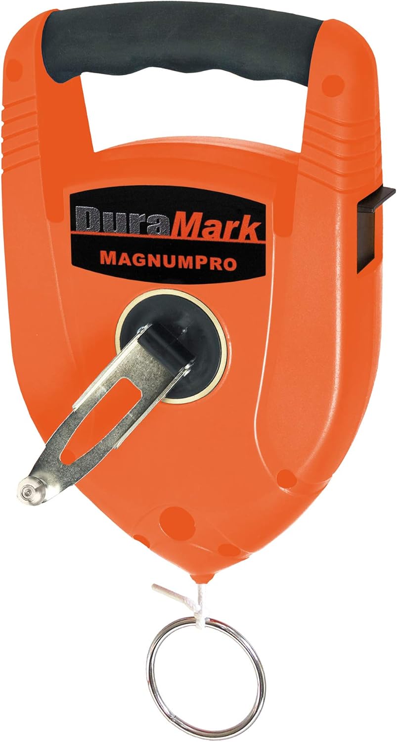 US Tape 75302CPK DuraMark Chalk MagnumPro Chalk Reel with (3) Blue Chalk (5 lb ea)
