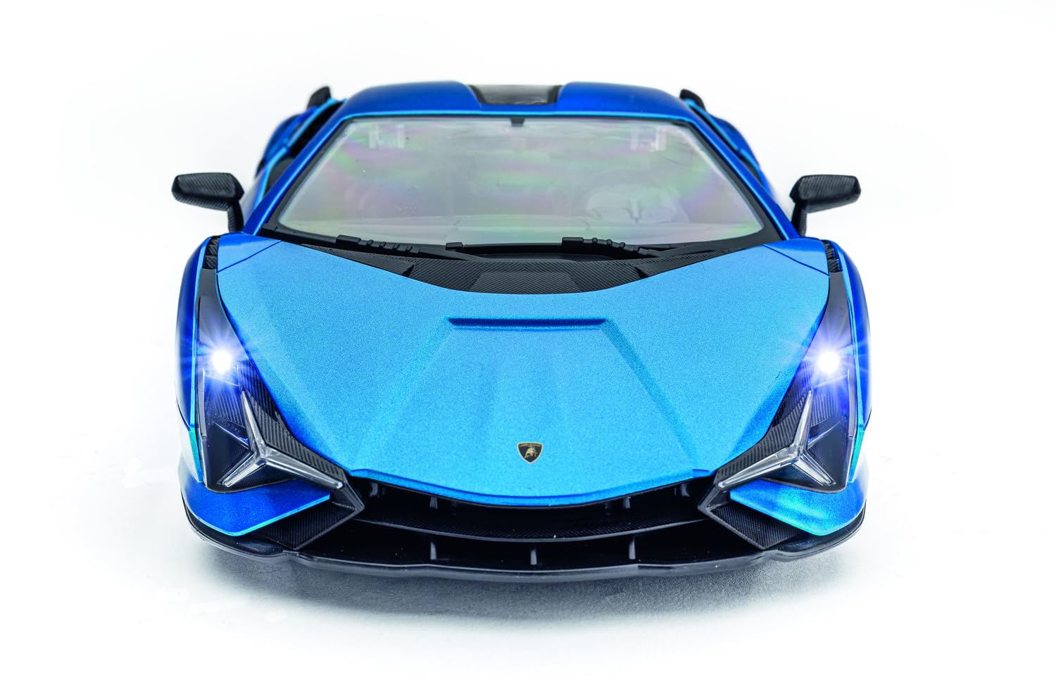 Carson 1:14 Lamborghini Sián 2.4GHz 100% RTR - Coche teledirigido, iluminación LED, RC, vehículo RC, RC Auto 1:14, Juguete teledirigido