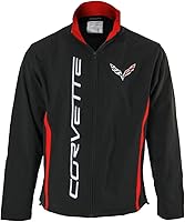 Vista 1 de GM Bonded - Chaqueta de poliéster para todas las estaciones, Chevrolet, Corvette, Camaro, Silverado, unisex para hombres y mujeres