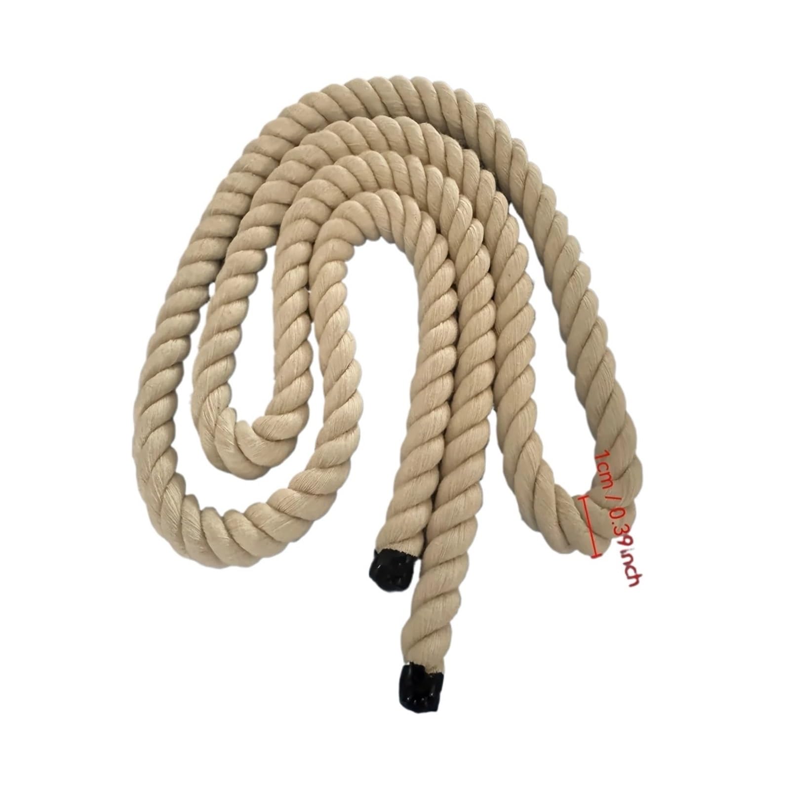 Twine Jute Rope, Thick Hemp, 3 Strands For Crafts, Docks, Nautical, Raliings, Decorating, Indoor/Outdoor U