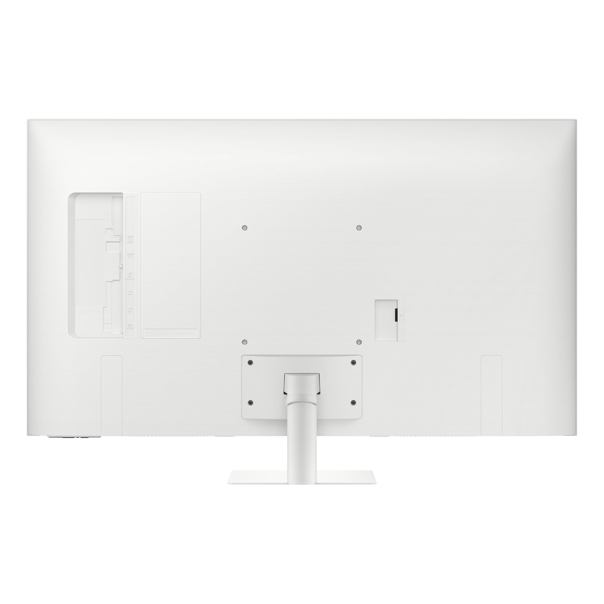 Samsung Smart Monitor M70F 32'', 60Hz, Dalle VA, 4K (3840x2160), 4ms, 3000:1, Inclinable, 2xHDMI (2.0), Display Port (1.4), Port USB-C avec Charge 65W, Couleur : Blanc, LS32FM701UUXEN
