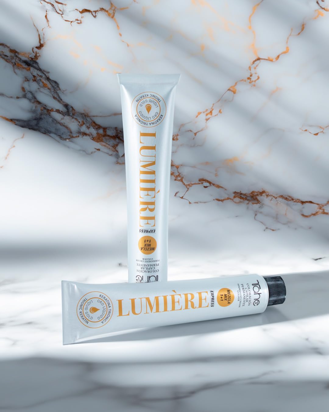 Tahe Lumière Express Farba do włosów/Farba do włosów/farbowanie włosów/czysty barwnik pigmentowy barwnik kreator bazy kolorów, miedziany, 100 ml
