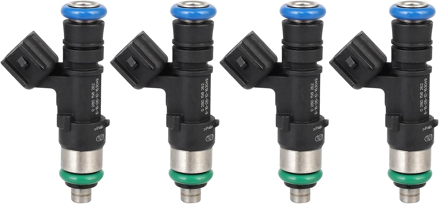 Fuel Injector 6 Holes SCITOO Fuel Injectors Suitable with 2012-2015 for Fiat for 500 Automotive Engine Fuel Injector Replace FJ1135,800-2171N, 4892844AA, RL892844AA 4Pcs