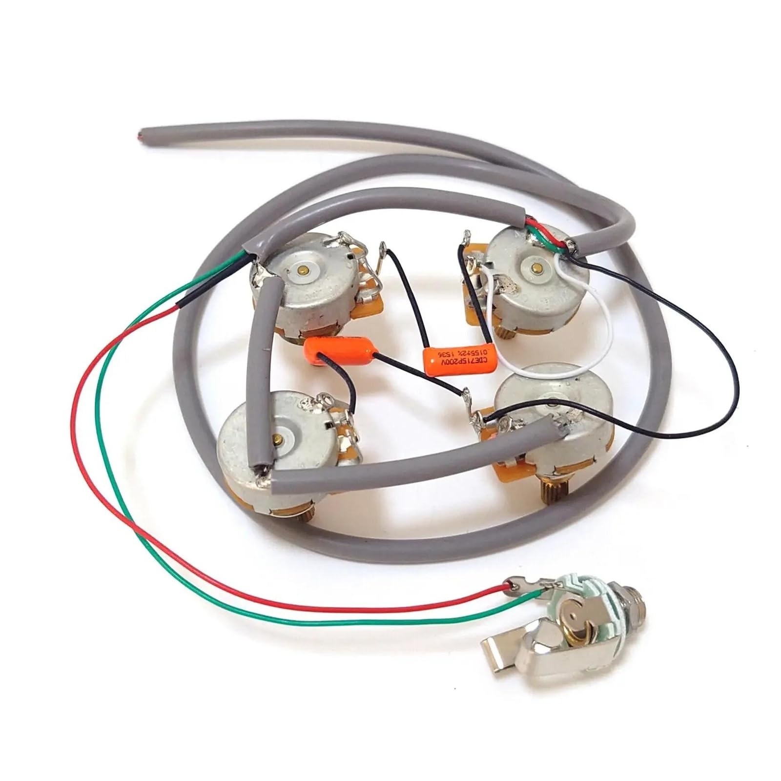 Faisceau De Câblage De Guitare Kits de harnais pré-câblés professionnels pour pièces de guitare