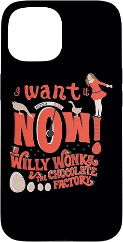 Miniatura 10 de Funda para iPhone 14 Plus Willy Wonka and the Chocolate Factory I Want It Now