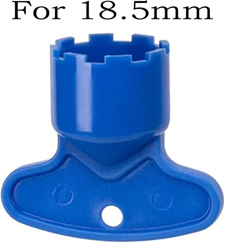 Miniatura 3 de Paquete de 5 llaves aireadoras de fregadero, llave de extracción, llave aireadora, herramienta para burbujeador, para 0.650 in, 0.728 in, 0.846 in,