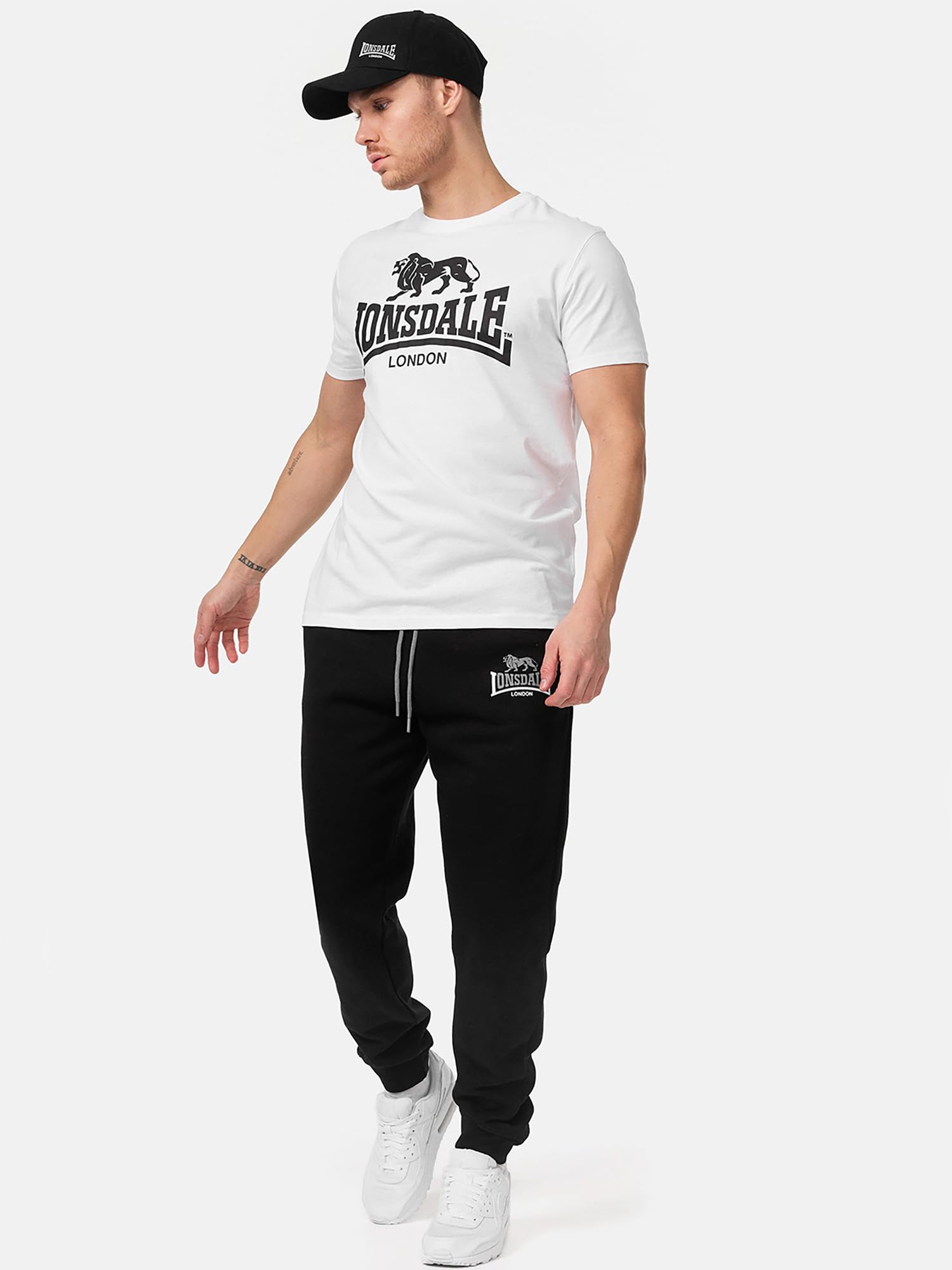 Lonsdale Dos Tonos Pantalones de chándal para Hombre
