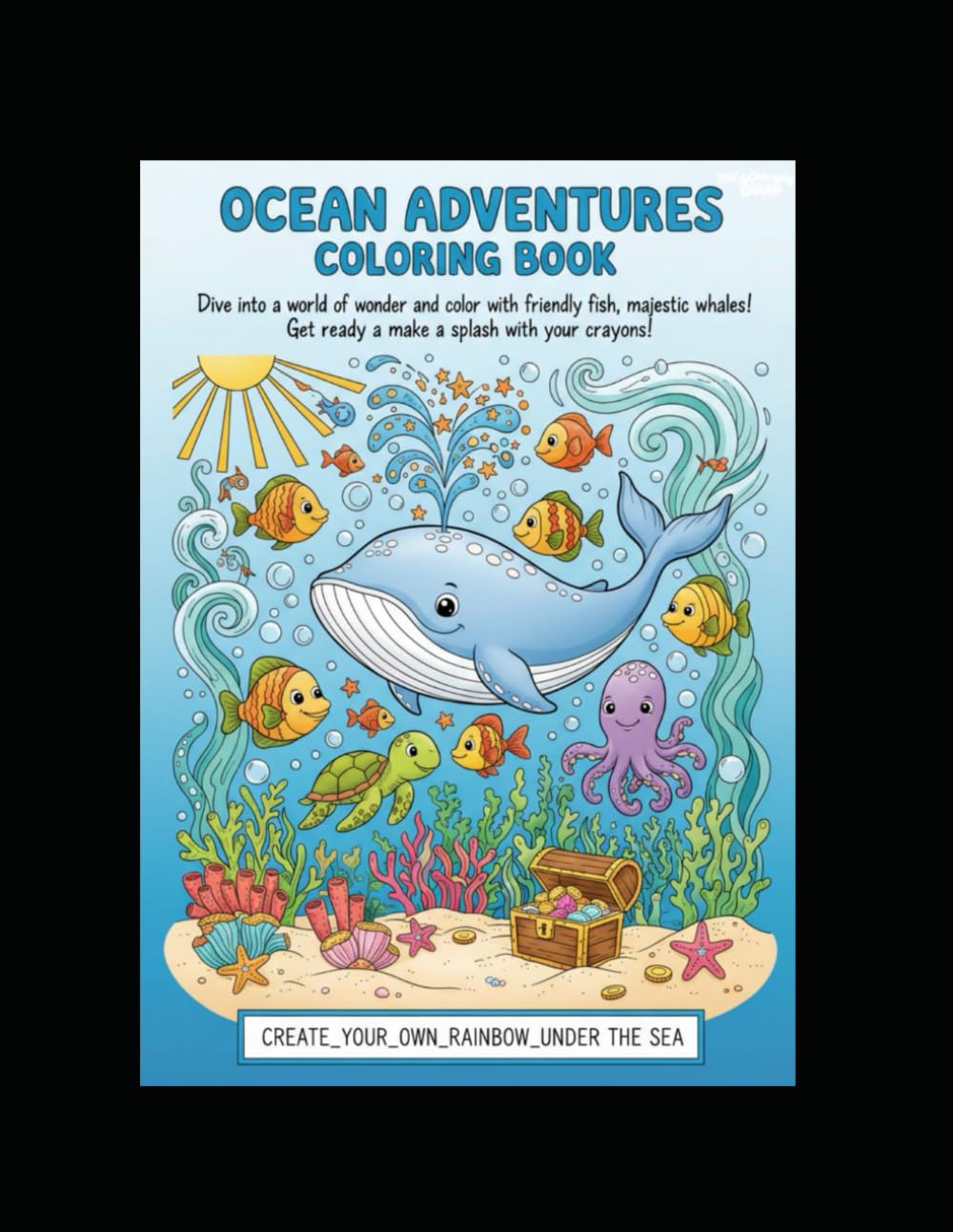 Ocean Adventures Colouring Book