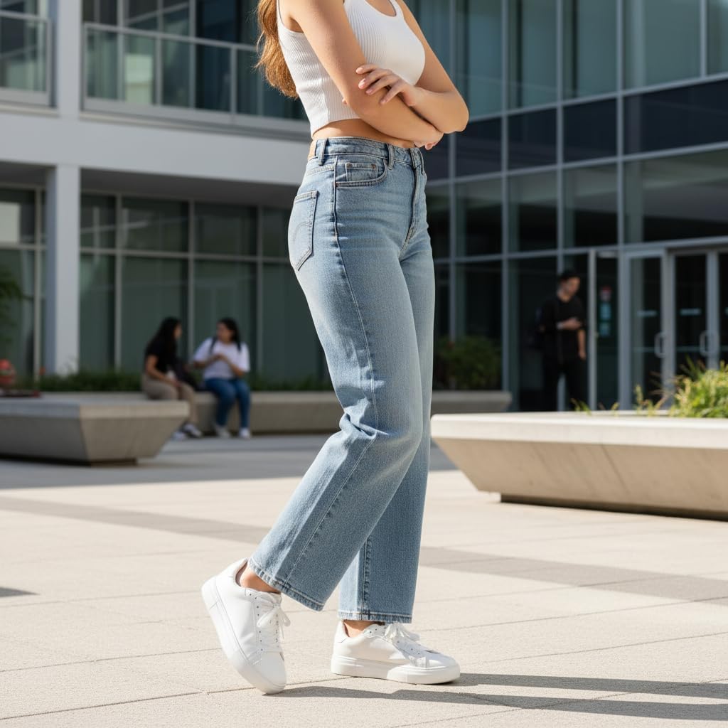 CUSHIONAIRE Women's ROC lace up Sneaker +Comfort Foam, Wide Widths Available - Image 7