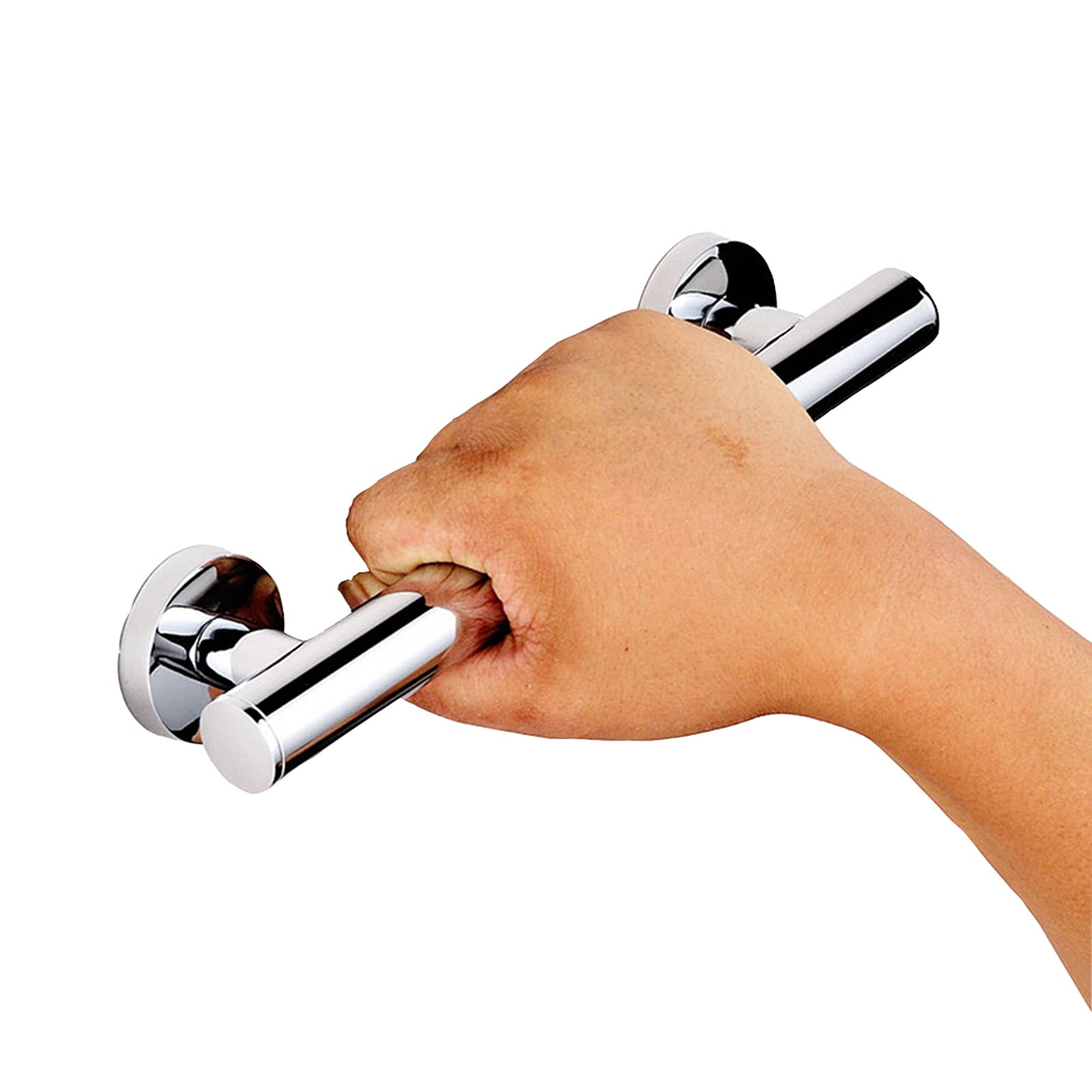Maniglione di Sicurezza per Il Bagno con Impugnatura ergonomica, ausilio per la Doccia, Supporto ausiliario per pazienti disabili, Montaggio a Parete (Dimensioni: 50 cm)