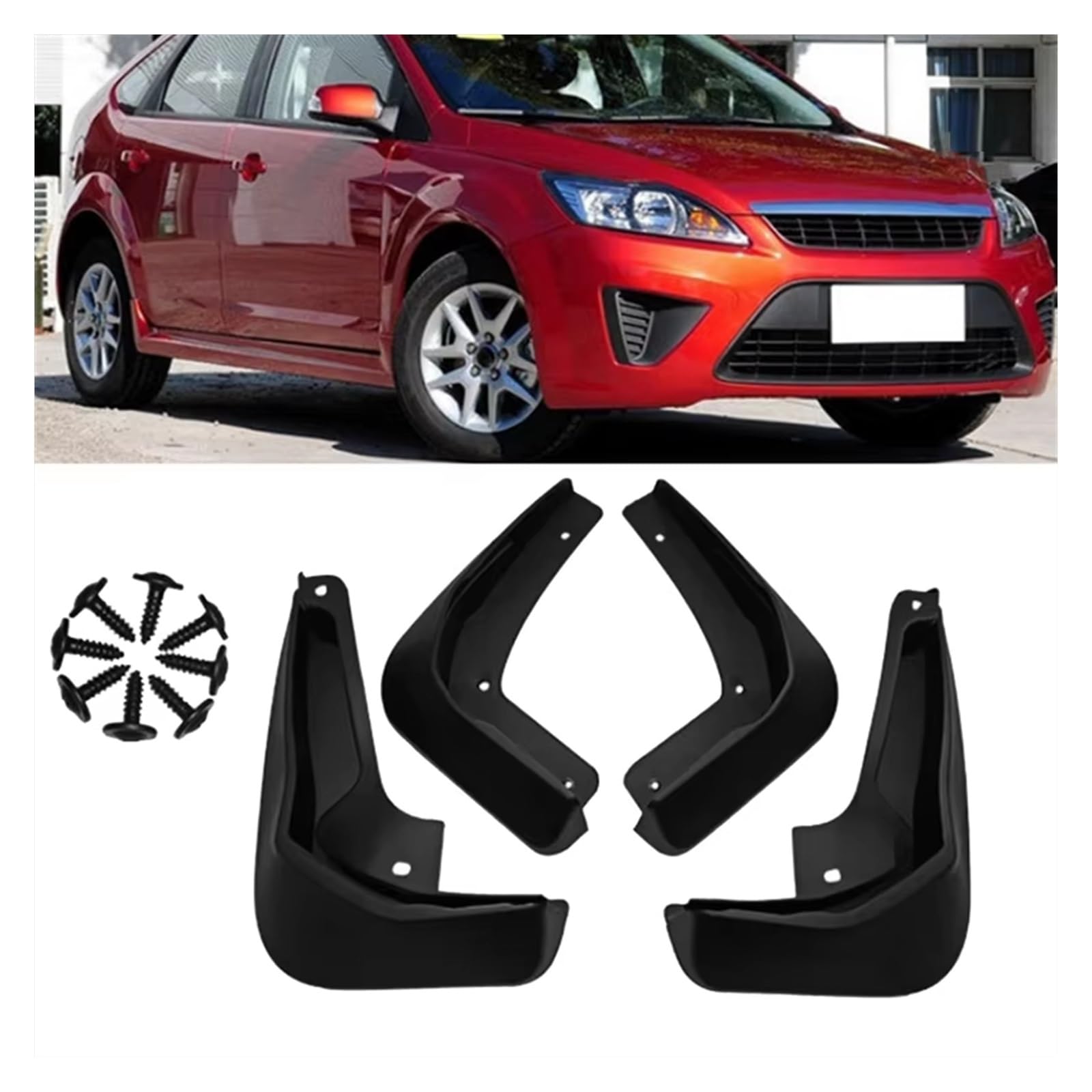 Per Ford Per Focus Per Hatchback 2012 2013 2014 2015 2016 2017 2018 Auto Parafango Splasht Flaps Parafanghi Splash Parafango