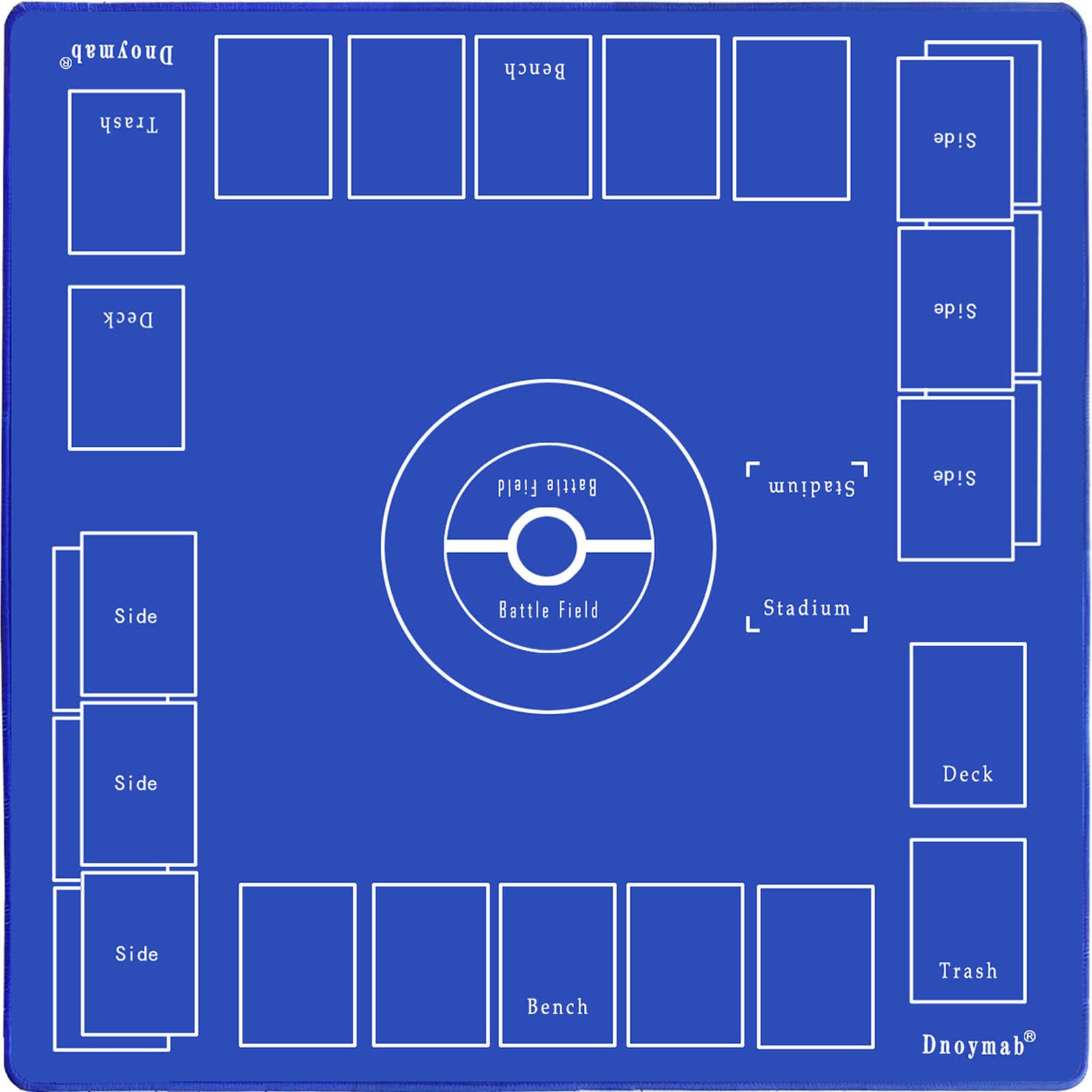 Amazon | Dnoymab フルサイズ プレイマット に適用する ポケモンカード 