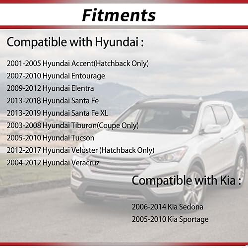 Miniatura 9 de OTUAYAUTO - 85330-60190 Bomba de limpiaparabrisas con arandela de repuesto para Toyota, Lexus, Subaru, Mazda, Nissan, Acura, Honda reemplaza al OEM