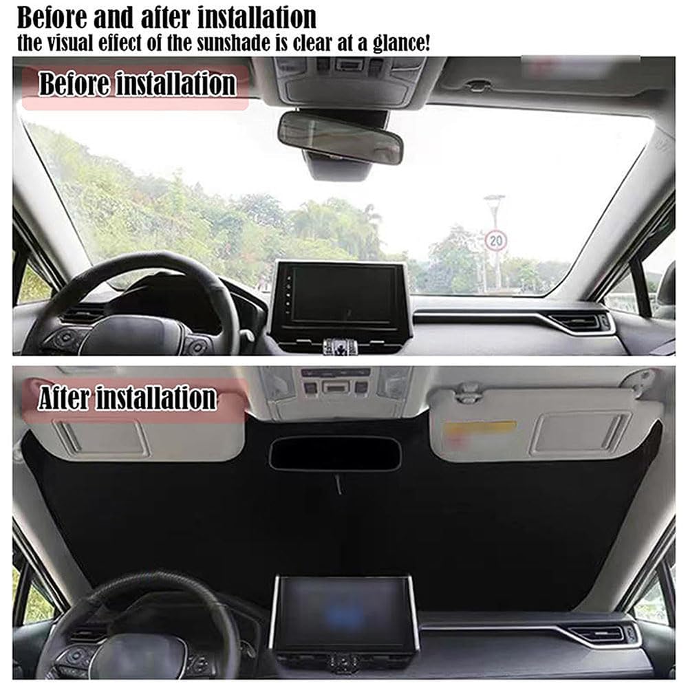 Pare-soleil Pour Peugeot (1007, 106, 206, 208, 3008, Etc.) - Protection UV Et Isolation Thermique - Installation Facile