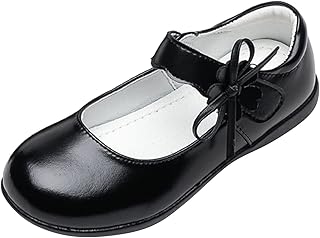 Sapatos infantis para estudantes, sapatos de couro simples Soes para crianças com desempenho princesa Doudou sapatos pequenos de couro para crianças