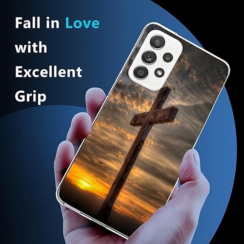 Miniatura 2 de Funda compatible con Samsung Galaxy A52 5G, diseño de ojo malvado de ojo, a prueba de golpes, suave TPU para mujeres, niñas, niños y hombres