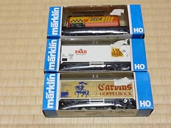 Amazon | メルクリンHOゲージの貨車3両 | 鉄道模型 通販