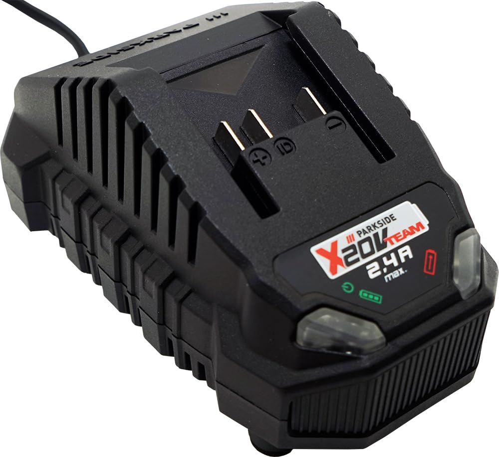 Offre HEADNMORE pour Batterie Parkside® 20 V 4 Ah et Chargeur 2,4 A – Compatible Parkside X 20 V Team INCL. Crayon et décapsuleur HEADNMORE