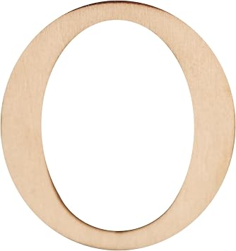 Walnut Hollow 14300-14314 Wood Letters and Numbers, 1.5"