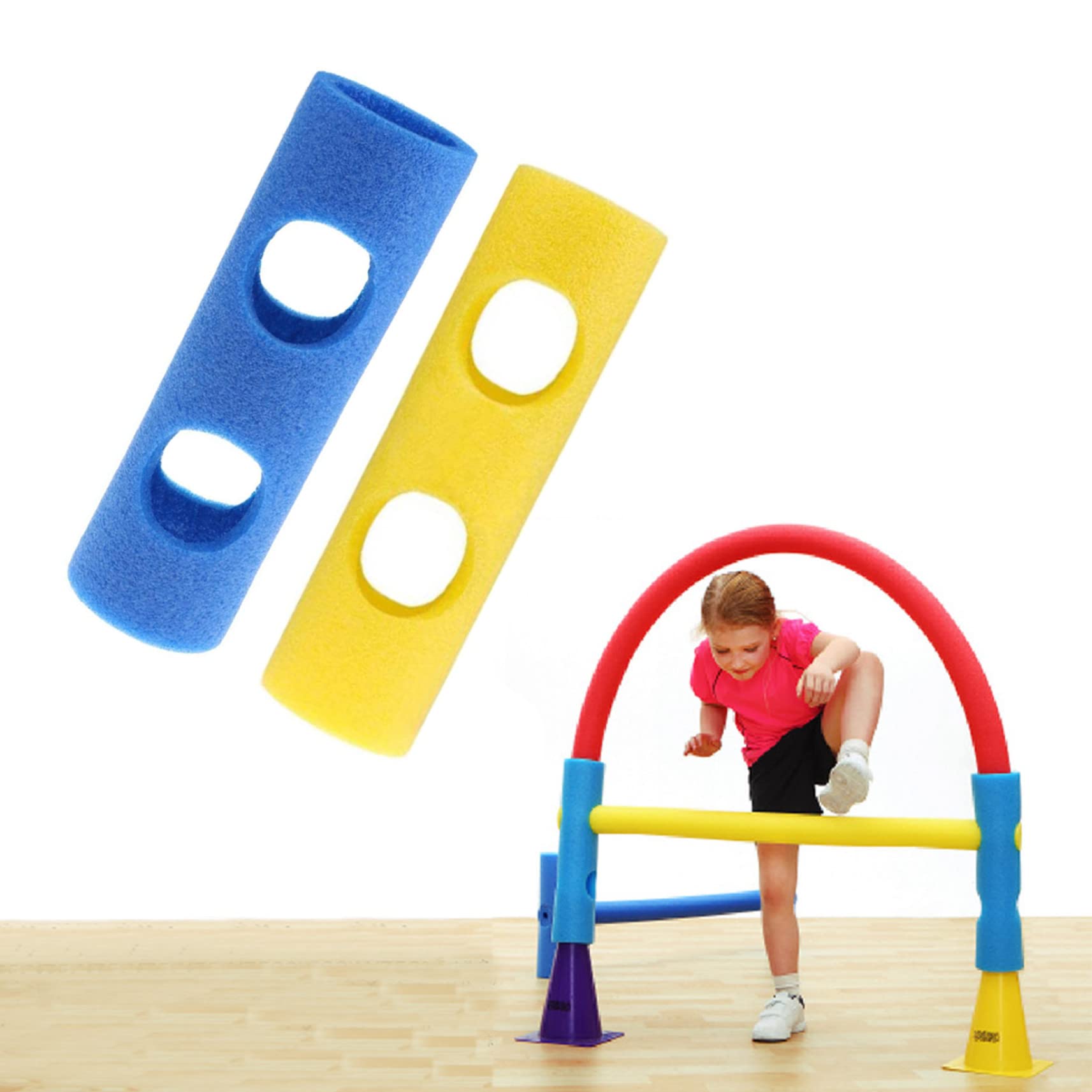 Ayudas para Entrenamiento de natación | Conectores de Fideos para Piscina, ayudas para Entrenamiento de Conectores de Espuma para natación, 2 Piezas