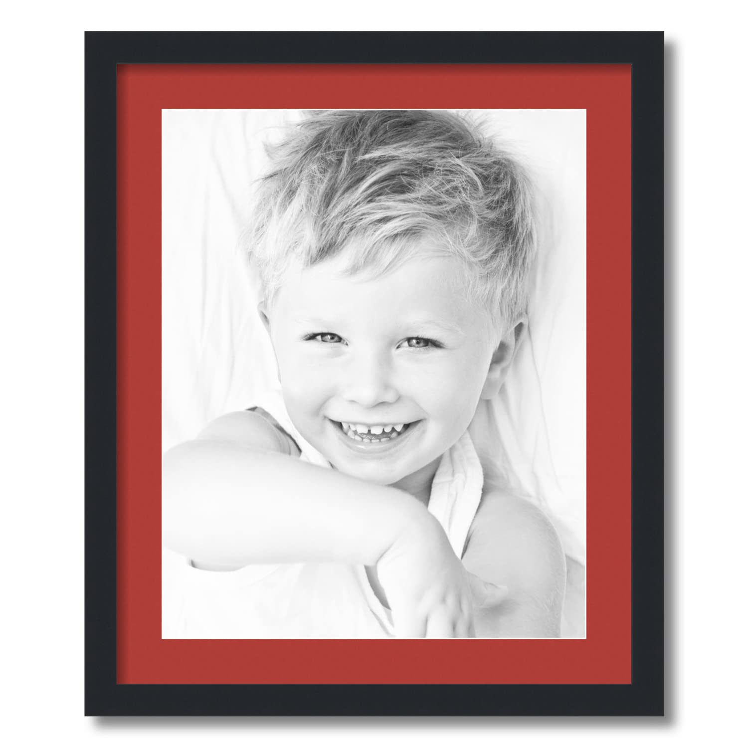 Amazon.com - ArtToFrames 16x20 inch Satin Black Picture Frame with