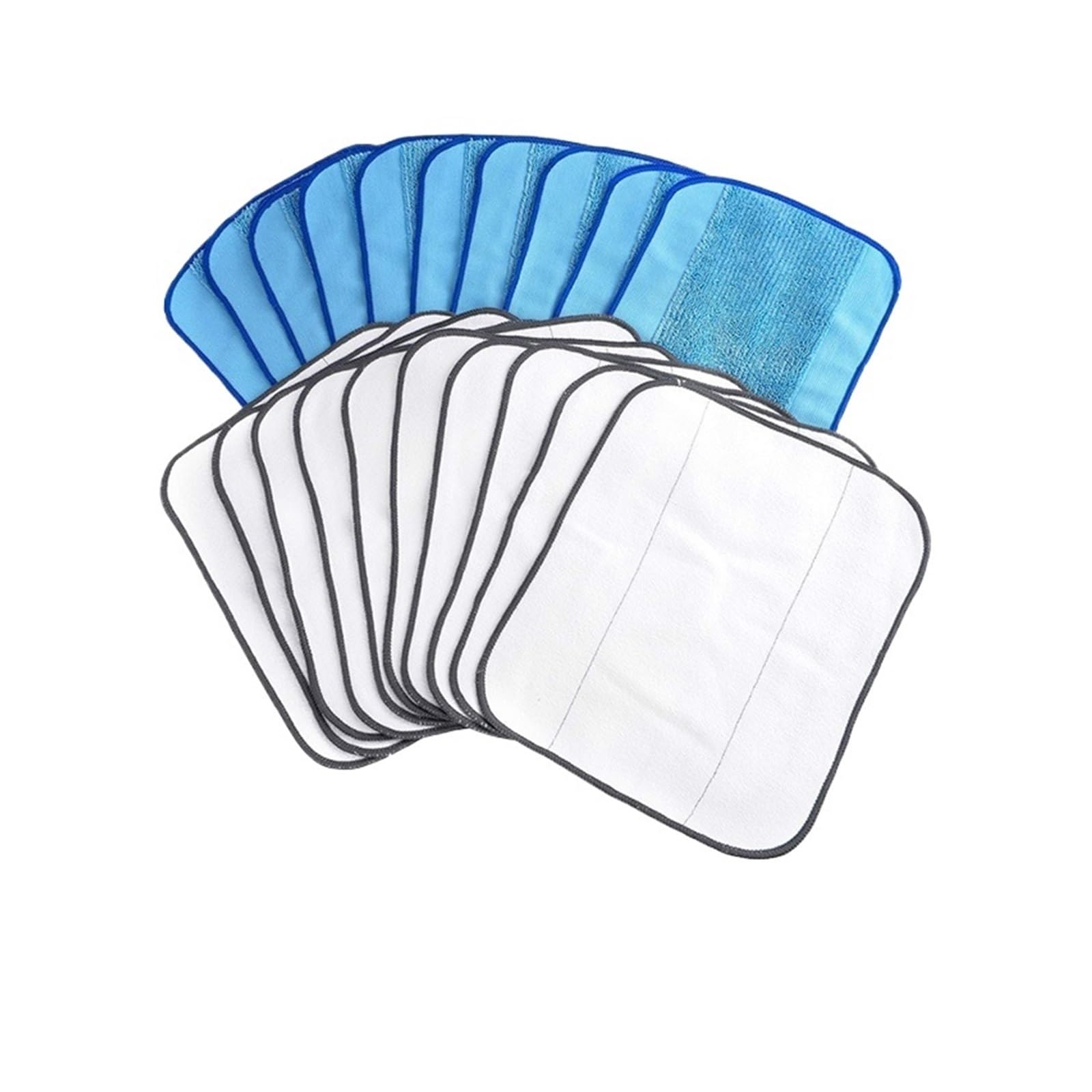 eufeifeiegds Paño de microfibra húmedo/seco for robot de limpieza de suelos Mint 5200C, 5200, 4200 y 4205 (321, 380, 320, 380T) wefeiegds(Set F)