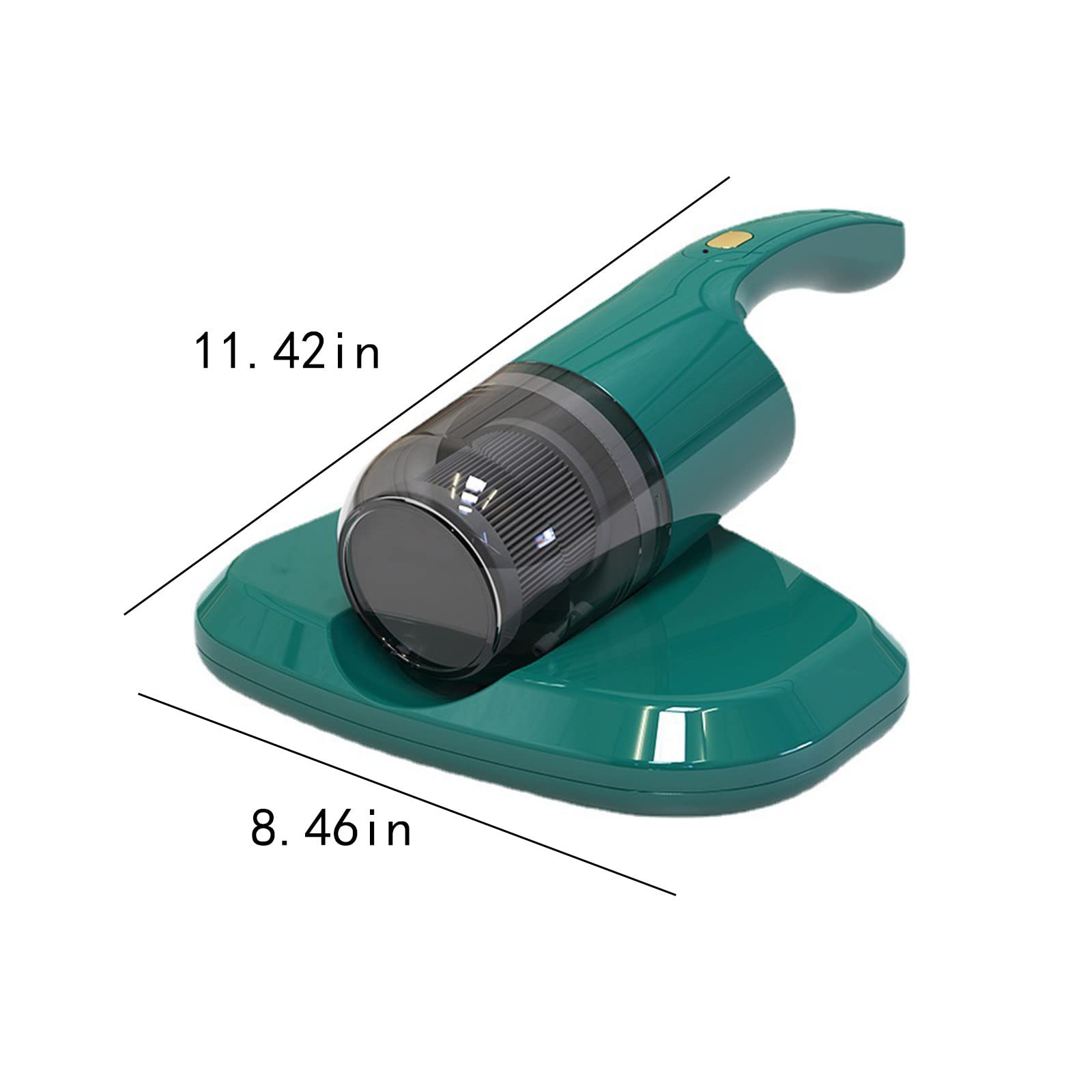 Aspiradora, Limpiador de Cama con 2 Modos, Aspiradora Du-St, Suciedad, Agitación de Alta Potencia, Pelo de Mascotas con 6000 Agitación por Minuto, Filtro Lavable, Ideal para Sofá, Cama, Alfo