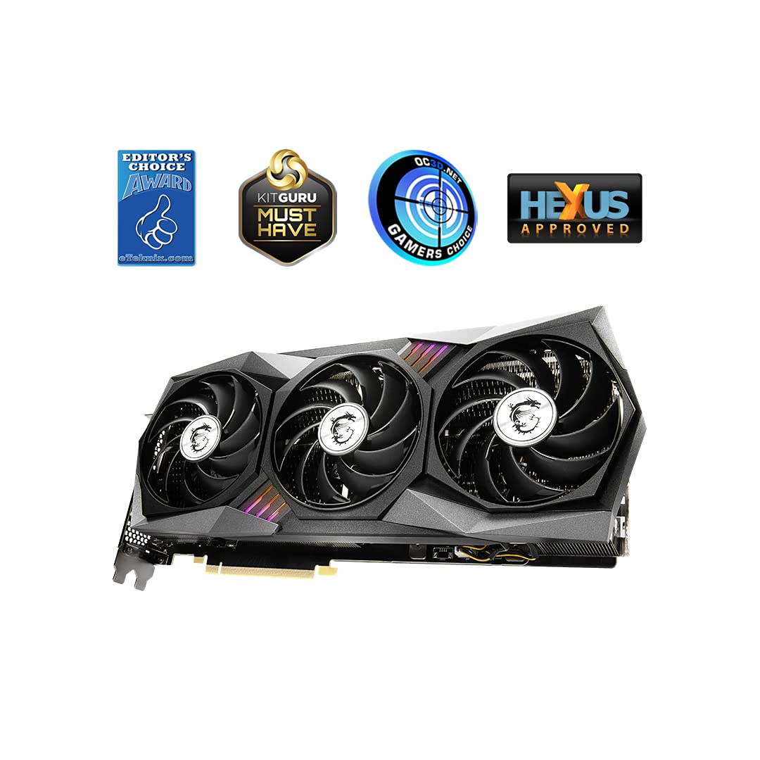 msi GeForce RTX 3070 GAMING X TRIO Scheda Video Gaming TRI FROZR 2, TORX Fan 4.0, 8GB GDDR6, 256 bit, PCI Express Gen 4, DisplayPort v1.4a, HDMI 2.1, Zero Frozr, ideale per 1440p, Ray Tracing