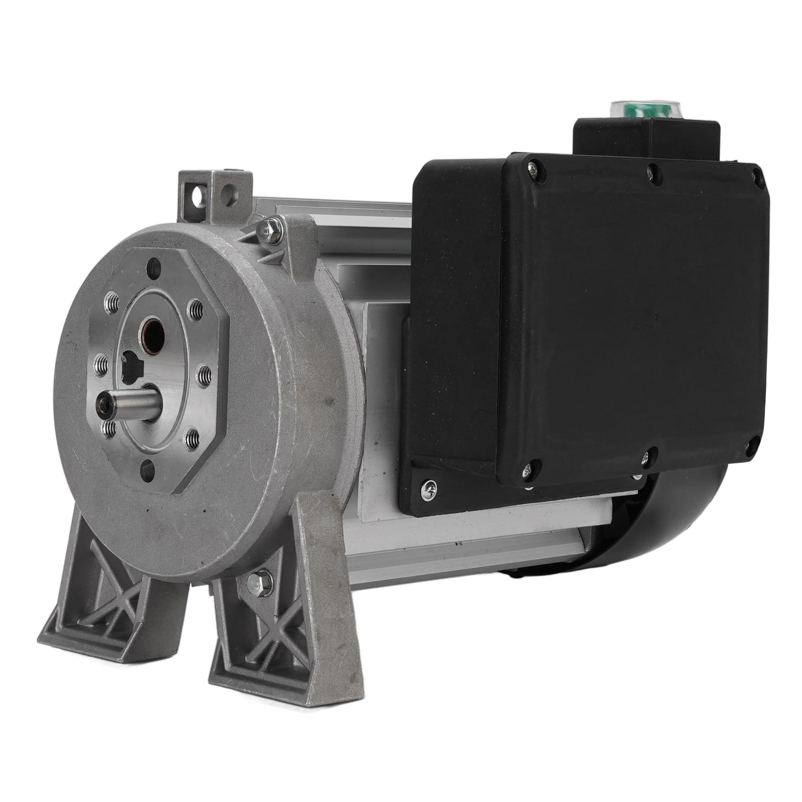Jeffergarden Silnik do łuparki Elektrycznej o Mocy 1500 W, 2800 obr./min., Wydajny Silnik Zamienny z wytrzymałą obudową aluminiową i płytą końcową ze Stali Odlewanej, do Poziomych (Wtyczka UE 230 V)
