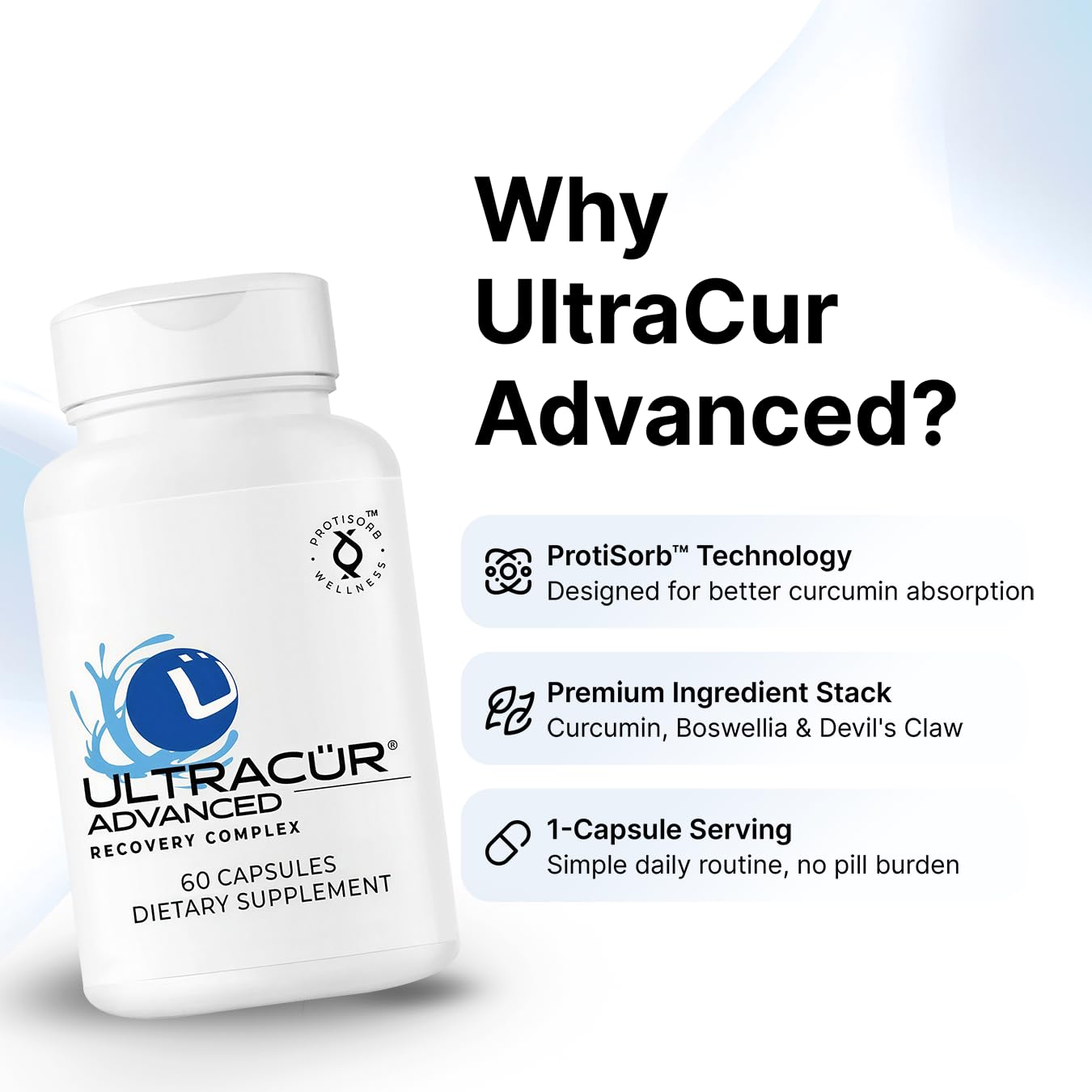 Advanced Joint Support Supplement with High Absorption Curcumin - Extra Strength Protisorb Liquid Protein Scaffold - Supports Mobility & Flexibility with Devils Claw & Boswellia - 60 Capsules — Amazon image 2