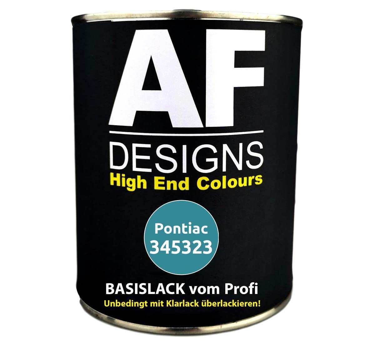 Alex Flittner Designs Peinture de voiture pour Pontiac 345323 Light Teal Metallic - 1 l