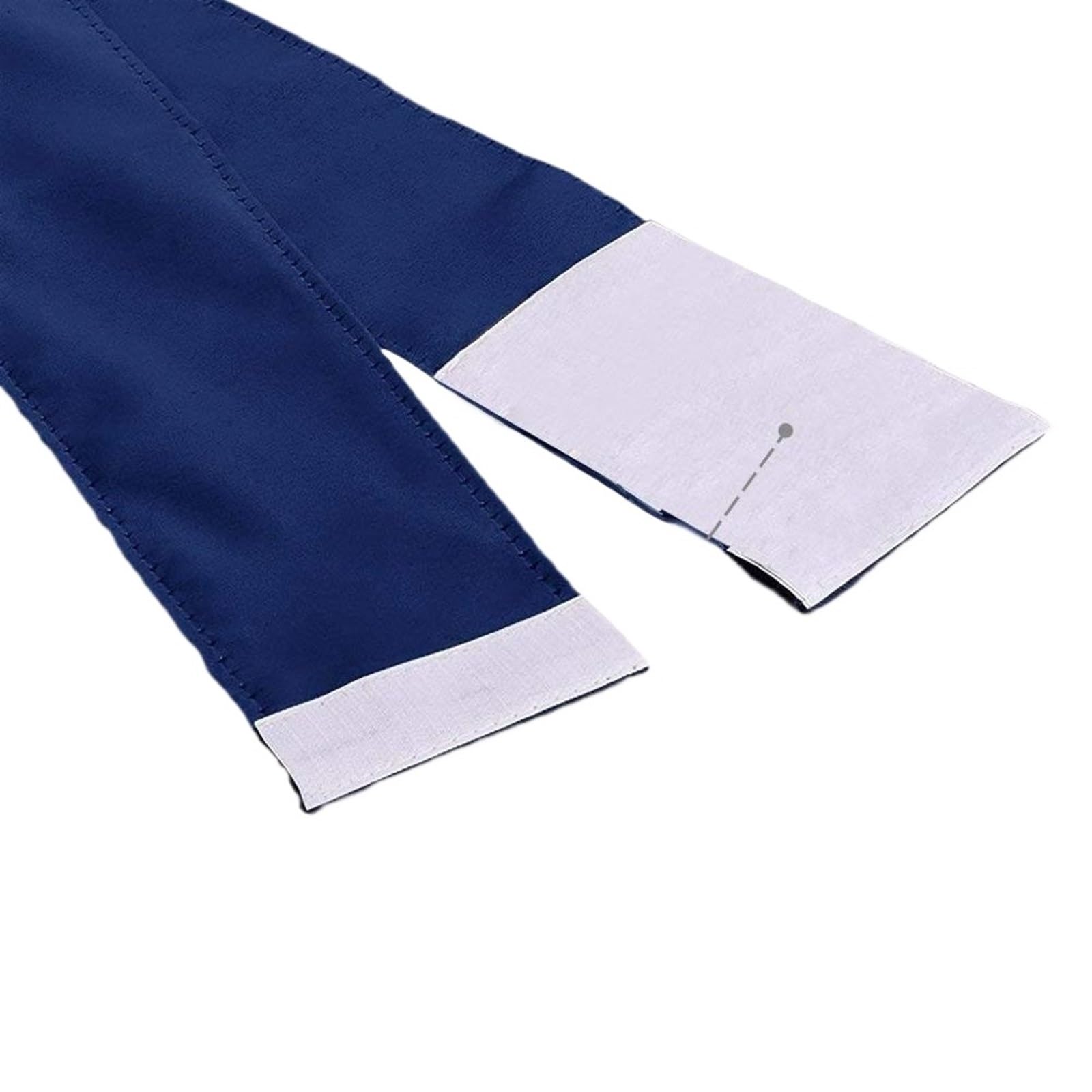 Vorhang Raffhalter 6 Stück verstellbare Raffhalter, Kordel for Wohnzimmer, Schlafzimmer, Heimdekoration for Vorhänge(Navy Blue,Max L80cm)